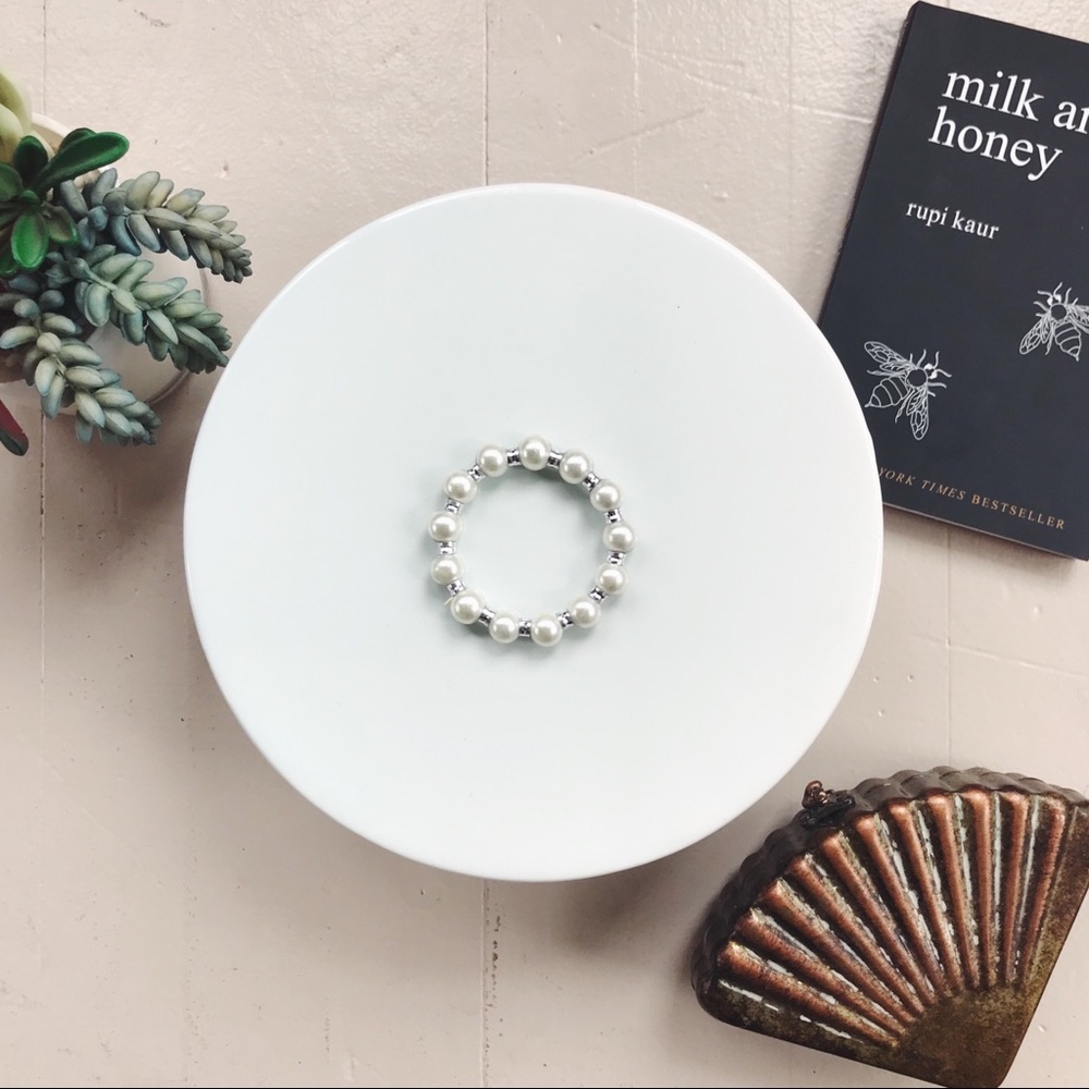 Faux Pearl Bracelet